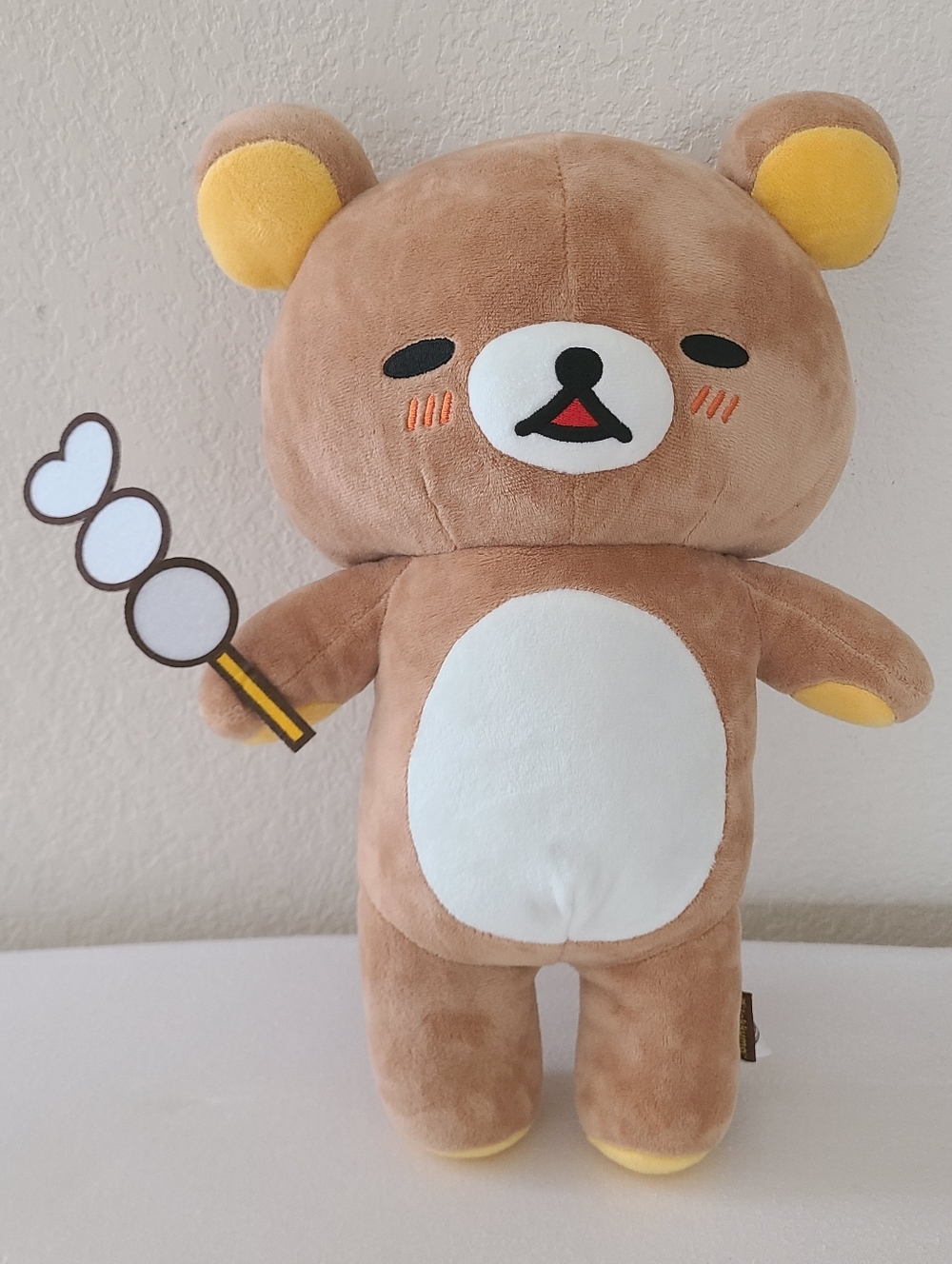 Rilakkuma Plush Stuffed Bear Toy with Dango Mochi Stick San-X